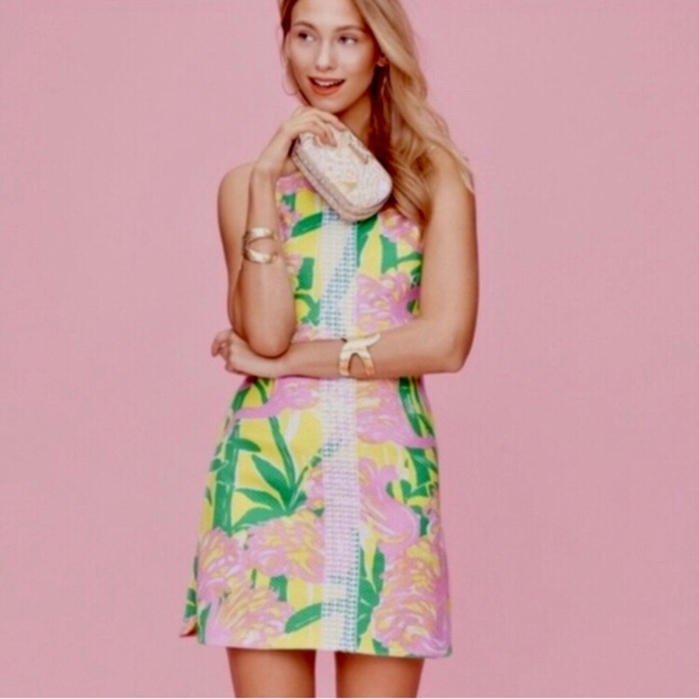 Lilly Pulitzer for Target Flamingo Fan print kids size XL (14-16)